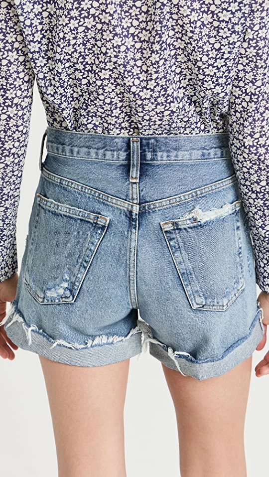 Best deal ❤️ AGOLDE Parker Long Vintage Shorts With Cuff Heat Wave ???? 4 Best deal ❤️ AGOLDE Parker Long Vintage Shorts With Cuff Heat Wave ???? - Image 2