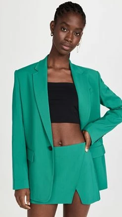 Cheap ???? A.L.C. Dakota Jacket Jade ????