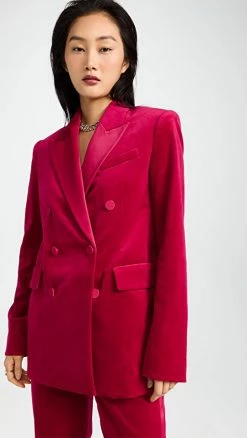 Wholesale ???? A.L.C. Declan Jacket Electric Pink/Electric Pink ✔️