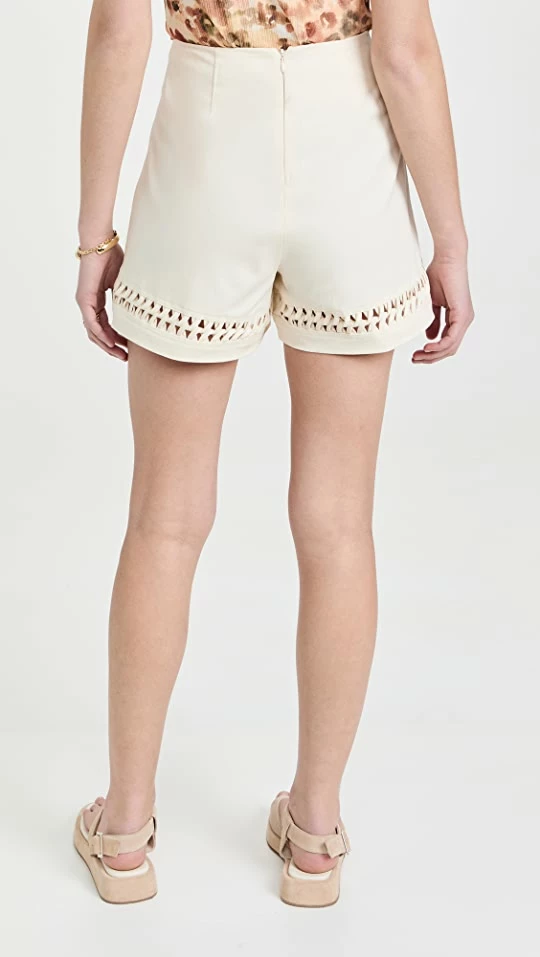 Discount ???? Alemais Carlos Lace Up Shorts Pearl ???? 4 Discount ???? Alemais Carlos Lace Up Shorts Pearl ???? - Image 2