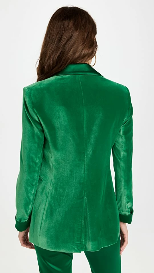 Best Sale ⭐ Alice + Olivia Breann Long Fitted Blazer Emerald ???? 4 Best Sale ⭐ Alice + Olivia Breann Long Fitted Blazer Emerald ???? - Image 2