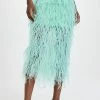 Hot Sale ???? Aliette Ostrich Feather ???? Skirt Turquoise ???? -3.1 Phillip Lim Shop aliet300321738e 1657893869989 2 0. UX540 . QL90