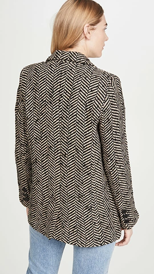 Cheapest ???? ANINE BING Fishbone Blazer Multi ✔️ 4 Cheapest ???? ANINE BING Fishbone Blazer Multi ✔️ - Image 2