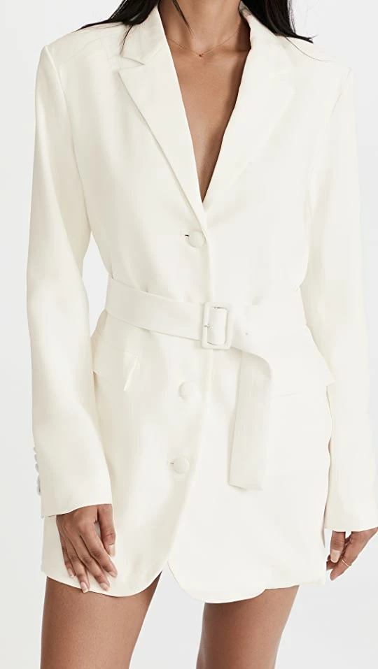 Hot Sale ???? Amanda Uprichard Meritt Blazer Ivory ✔️ 3 Hot Sale ???? Amanda Uprichard Meritt Blazer Ivory ✔️