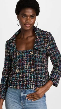 Buy ???? Amanda Uprichard Jovie Blazer Rosa-Rosario ✔️