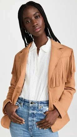Coupon ???? BLANKNYC Free Bird Fringe Blazer ????