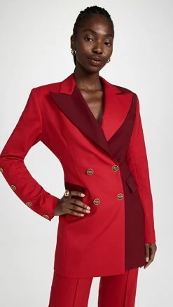 Brand new ???? BROGGER Helga Blazer Red/Burgundy ????