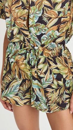 Flash Sale ???? Charlie Holiday Harlow Shorts Tropical Palm ✔️