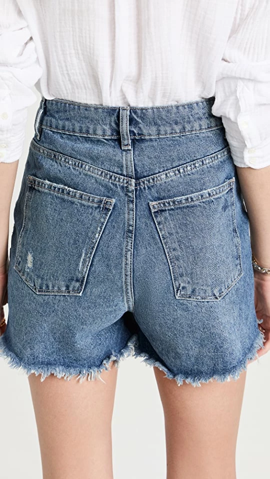 Outlet ???? DL1961 Emilie High Rise Shorts Rigid Light ???? 4 Outlet ???? DL1961 Emilie High Rise Shorts Rigid Light ???? - Image 2