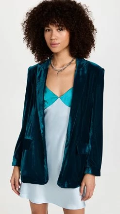 Top 10 ???? Endless Rose Matte Velvet Blazer Jade ????
