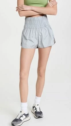 Promo ???? FP Movement By Free People The Way Home Shorts Arctic Mist ????