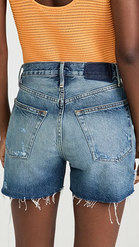 Wholesale ???? FRAME High Rise Vintage Shorts With Raw Fray Northville Rips ???? 4 Wholesale ???? FRAME High Rise Vintage Shorts With Raw Fray Northville Rips ???? - Image 2