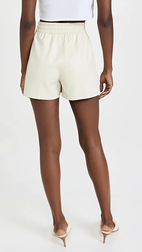 Promo ???? Good American Better Than Leather Shorts Bone001 ???? 4 Promo ???? Good American Better Than Leather Shorts Bone001 ???? - Image 2