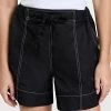 Promo ???? GANNI Outerwear Nylon Shorts Black ????