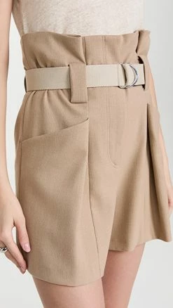 Wholesale ???? IRO Mida Shorts Light Khaki ????