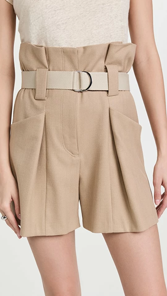 Wholesale ???? IRO Mida Shorts Light Khaki ???? 4 Wholesale ???? IRO Mida Shorts Light Khaki ???? - Image 2