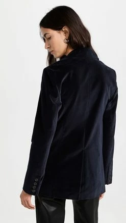 Promo ???? Jonathan Simkhai STANDARD Paula Boxy Velvet Boyfriend Blazer Midnight ???? 5 Promo ???? Jonathan Simkhai STANDARD Paula Boxy Velvet Boyfriend Blazer Midnight ???? -3.1 Phillip Lim Shop jstan3014212511 1666809681490 2 0. UX540 . QL90