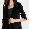 Promo ???? Jonathan Simkhai STANDARD Paula Boxy Velvet Boyfriend Blazer Midnight ???? -3.1 Phillip Lim Shop jstan3014212511 1666809682028 2 0. UX540 . QL90