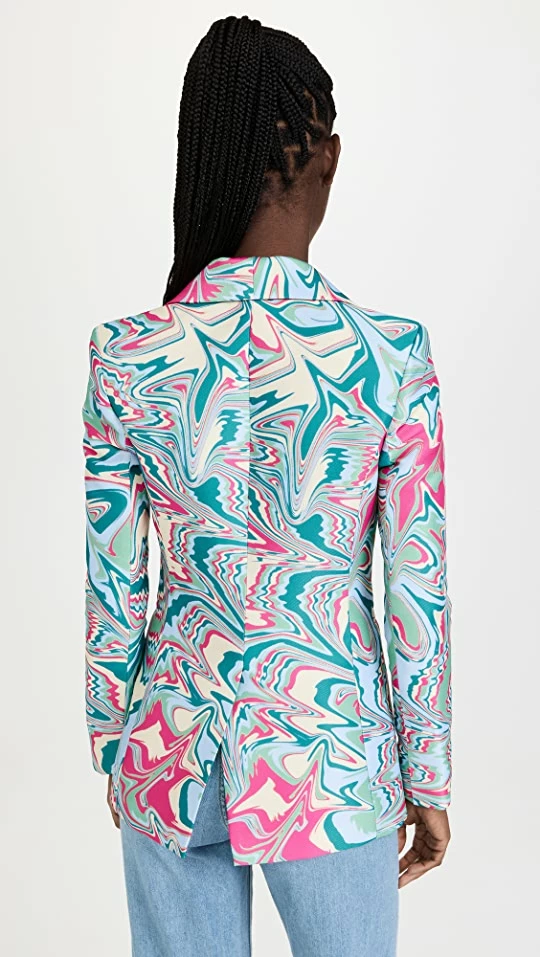 Cheap ✔️ Kimberly Goldson Ayvs Jacket Magenta Print ???? 3 Cheap ✔️ Kimberly Goldson Ayvs Jacket Magenta Print ???? - Image 2