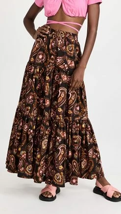 Best Pirce ???? La Double J Big ???? Skirt Paisley ????