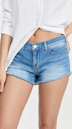 Best Sale ✨ L'AGENCE Zoe The Perfect Fit Shorts Atlantic ????