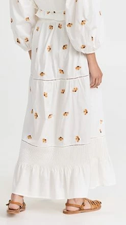 New ✔️ Lug Von Siga Ornella ???? Skirt Off White With Embroidery ???? -3.1 Phillip Lim Shop lgvsg300321154e 1657575098463 2 0. UX540 . QL90