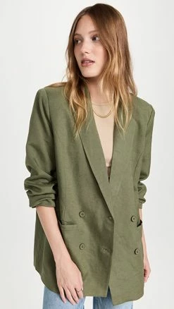 Best Sale ⭐ Lioness LA QUINTA BLAZER Khaki ????