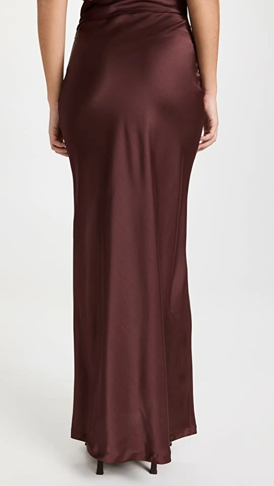 Wholesale ⌛ Lioness Hudson Satin Maxi ???? Skirt Garnet ???? 4 Wholesale ⌛ Lioness Hudson Satin Maxi ???? Skirt Garnet ???? - Image 2