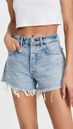 Outlet ???? MOUSSY VINTAGE Mathews Shorts Blue ????