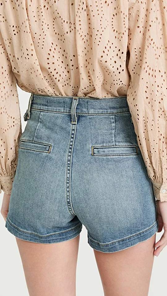 Flash Sale ???? Nili Lotan Livie Shorts Faded Wash ???? 4 Flash Sale ???? Nili Lotan Livie Shorts Faded Wash ???? - Image 2