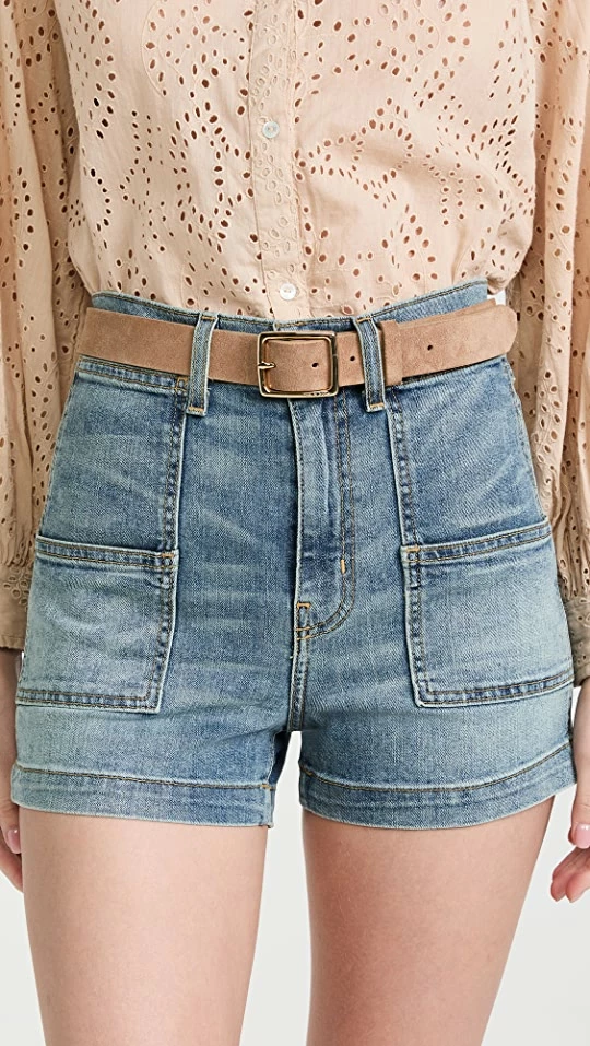 Flash Sale ???? Nili Lotan Livie Shorts Faded Wash ???? 3 Flash Sale ???? Nili Lotan Livie Shorts Faded Wash ????