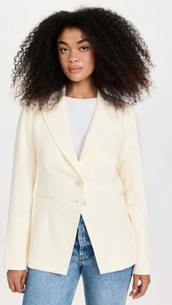 Best Sale ???? PAIGE Chelsee Blazer Ecru ????