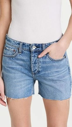 Cheap ???? Rag & Bone Dre Low Rise Shorts Clean Peony ????