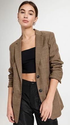 Brand new ???? Rag & Bone Charles Plaid Blazer Beige Plaid ????