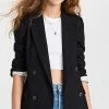 Budget ???? Rag & Bone Icon Andie Twill Blazer Black ????