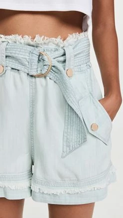 Promo ???? Ramy Brook Giselle Shorts Chambray ????
