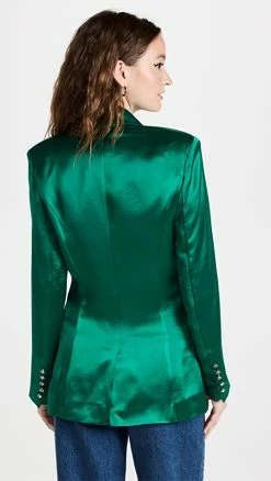 New ???? Retrofête Saige Blazer Emerald ???? -3.1 Phillip Lim Shop rfete3032411852 1666800510553 2 0. UX540 . QL90