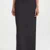 Best Pirce ???? Rosetta Getty Tapered Maxi ???? Skirt Black ???? -3.1 Phillip Lim Shop rgett301051b002 1646061380753 2 0. UX540 . QL90