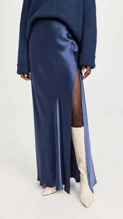 Best reviews of ???? Sablyn Isabella Satin ???? Skirt Poseidon ????