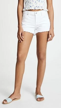 Wholesale ???? 7 For All Mankind Cut Off Shorts Clean White ✔️