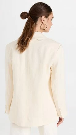 Best reviews of ✔️ Sleeper Dynasty Linen Jacket Off White ✨ -3.1 Phillip Lim Shop slepr3012810cd7 1665162557251 2 0. UX540 . QL90