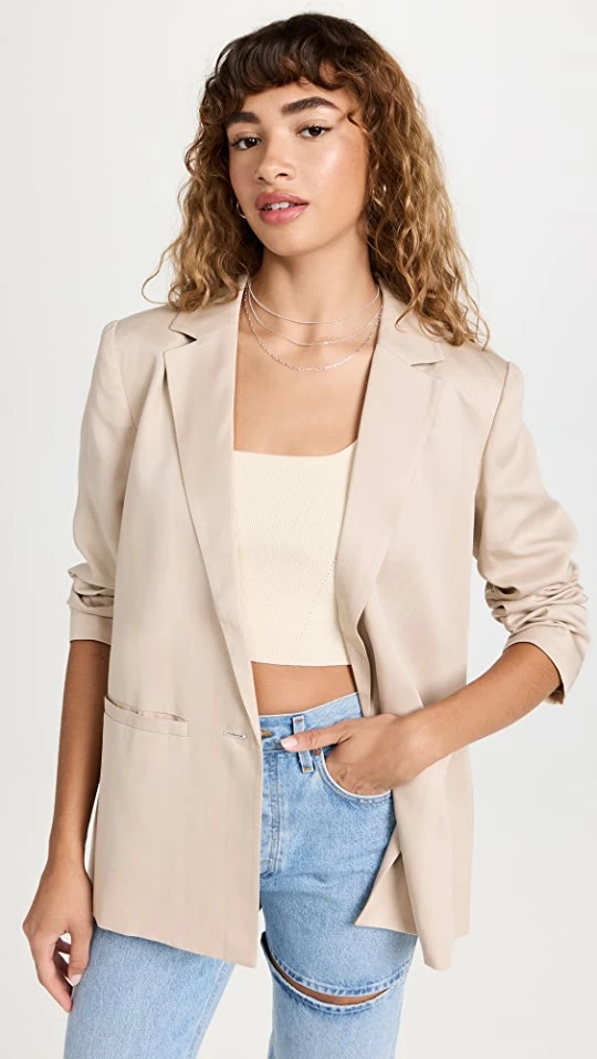 Buy ???? Something Navy Oversized Classic Blazer Ecru ✔️ 3 Buy ???? Something Navy Oversized Classic Blazer Ecru ✔️