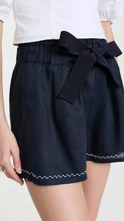 Best Sale ???? Silvia Tcherassi Giorgio Shorts Navy ????