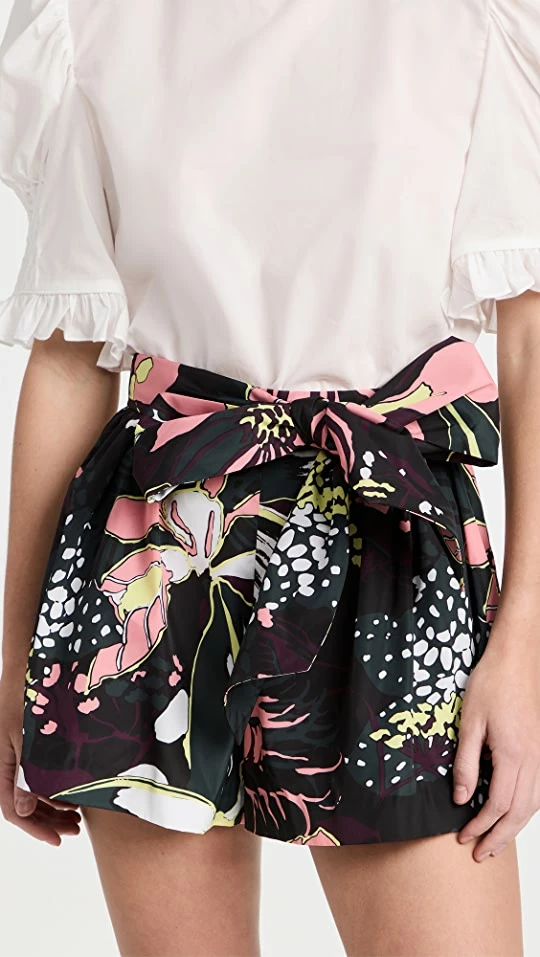 Wholesale ???? Tanya Taylor Nikiya Shorts Black Multi ???? 3 Wholesale ???? Tanya Taylor Nikiya Shorts Black Multi ????