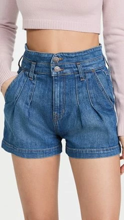 Best deal ???? Veronica Beard Jean Jaylen Shorts Cornflower ????