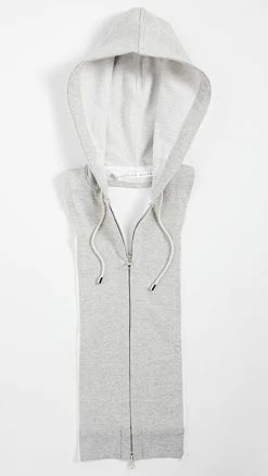 Best Sale ⌛ Veronica Beard Hoodie Dickey Heather Grey ????