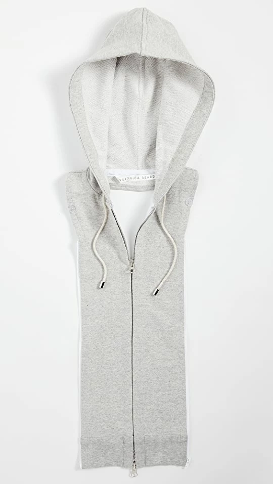 Best Sale ⌛ Veronica Beard Hoodie Dickey Heather Grey ???? 3 Best Sale ⌛ Veronica Beard Hoodie Dickey Heather Grey ????
