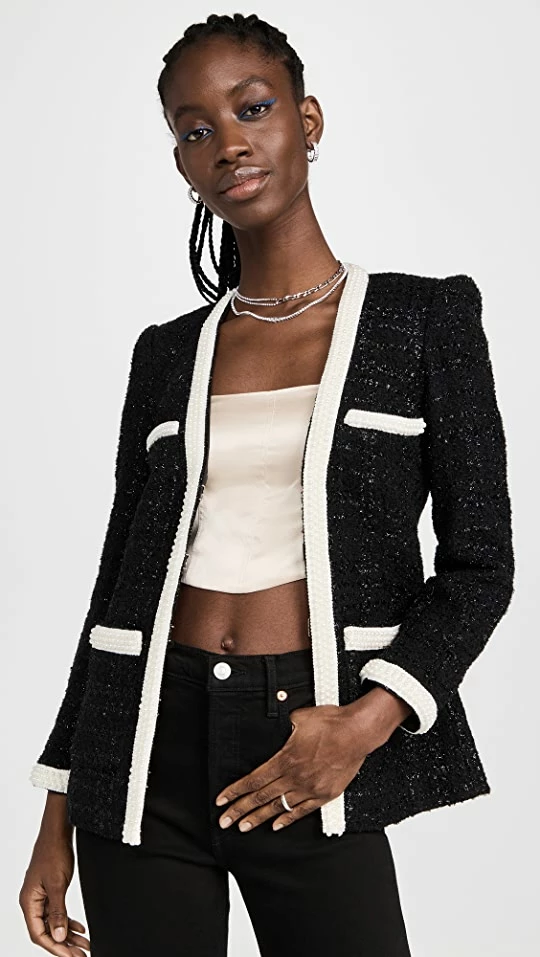 New ???? Veronica Beard Kemsley Jacket Black ⌛ 3 New ???? Veronica Beard Kemsley Jacket Black ⌛