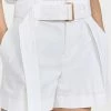 New ???? Vince Belted Twill Shorts Optic White ✨