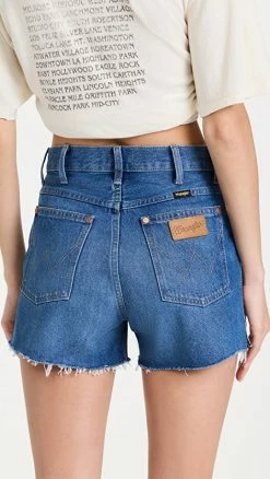 Cheap ✔️ Wrangler High Rise Festival Shorts Ocean Drive ???? -3.1 Phillip Lim Shop wangl301571da10 1653459308677 2 0. UX540 . QL90